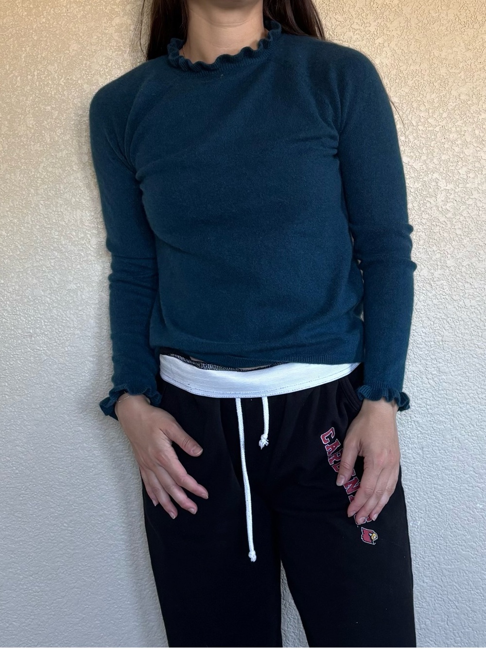 Blue Cashmere Sweater